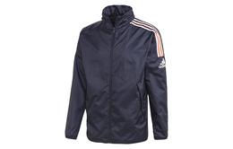 Adidas: Синяя куртка 