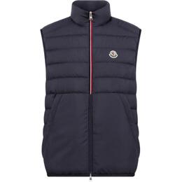 Moncler: Тёмный жилет 