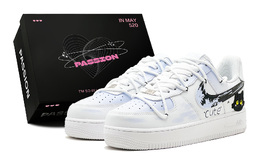 Nike: Чёрные кроссовки  Air Force 1