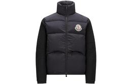 Moncler: Чёрный пуховик 