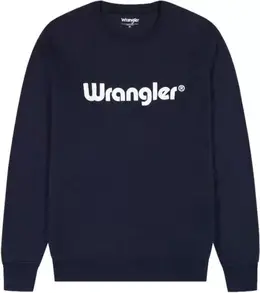 WRANGLER: Синий свитшот 