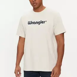 WRANGLER: Бежевая футболка 