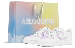 Nike: Белые кроссовки  Air Force 1