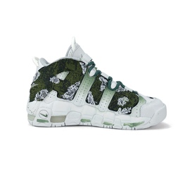 Nike: Зелёные кроссовки  Air More Uptempo