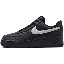 Nike: Серебристые кроссовки  Air Force 1