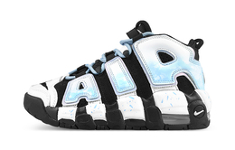 Nike: Голубые кроссовки  Air More Uptempo