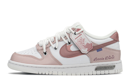 Nike: Белые кроссовки  Dunk