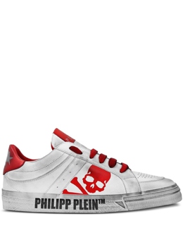 Philipp Plein: Белые кроссовки  TM