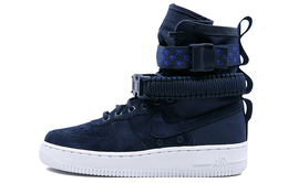 Nike: Синие кроссовки  Air Force 1 High