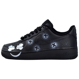 Nike: Чёрные кроссовки  Air Force 1