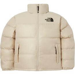 The North Face: Бежевая куртка 