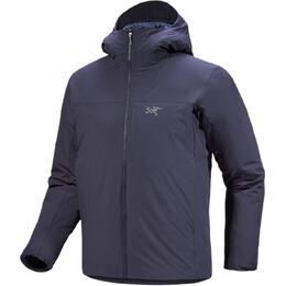 Arcteryx: Синий пуховик 