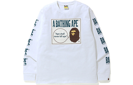 A BATHING APE: Чёрная футболка 