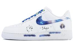 Nike: Фиолетовые кроссовки  Air Force 1