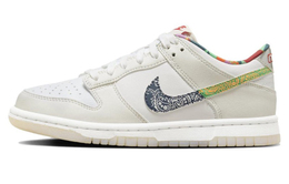 Nike: Белые кроссовки  Dunk