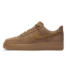 Nike: Коричневые кроссовки  Air Force 1