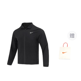 Nike: Чёрная куртка  Dri FIT