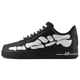 Nike: Чёрные кроссовки  Air Force 1