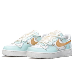 Nike: Голубые кроссовки  Air Force 1