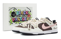 Nike: Коричневые кроссовки  Dunk