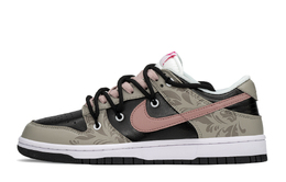 Nike: Коричневые кроссовки  Dunk