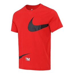 Nike: Красная футболка 