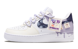 Nike: Фиолетовые кроссовки  Air Force 1