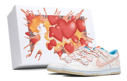 Nike: Розовые кроссовки  Dunk