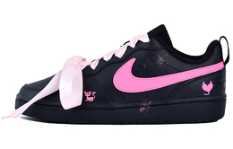 Nike: Чёрные кроссовки  Court