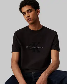 Calvin Klein Jeans: Чёрная футболка 