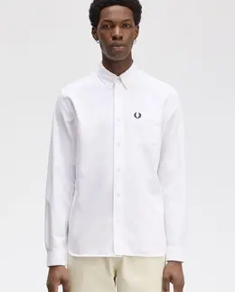 Fred Perry: Белая рубашка 