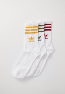 Adidas: Белые носки  Originals