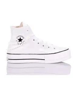 Converse: Белые кроссовки 