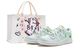 Nike: Жёлтые кроссовки  Dunk