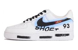 Nike: Чёрные кроссовки  Air Force 1