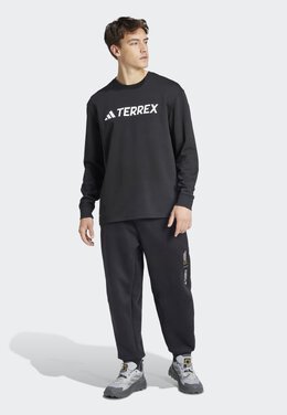 Adidas: Чёрные брюки  Terrex