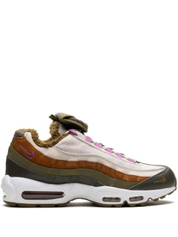 Nike: Серые кроссовки  Air Max 95