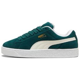 PUMA: Тёмные кеды  Suede