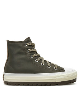 Converse: Коричневые кеды  Chuck Taylor All Star