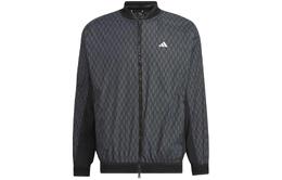 Adidas: Чёрная куртка 