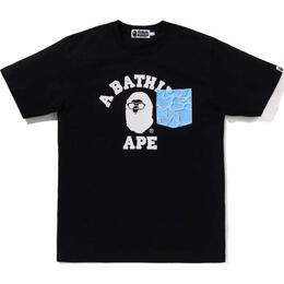 A BATHING APE: Чёрная футболка 