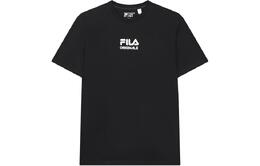 Fila: Чёрная футболка 