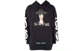 Off-White: Чёрная толстовка 