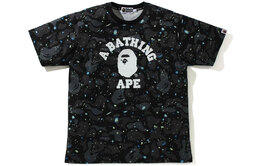 A BATHING APE: Чёрная футболка 