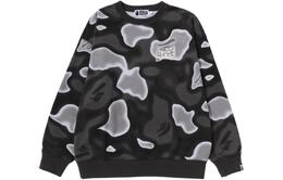 A BATHING APE: Зелёный свитер 