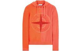 Stone Island: Оранжевый свитер 