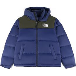 The North Face: Чёрная куртка  Nuptse