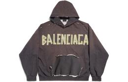 Balenciaga: Тёмная толстовка 