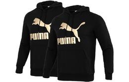 PUMA: Чёрная толстовка 