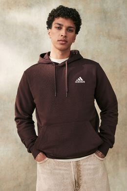 Adidas: Коричневая толстовка 